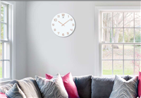 Horloge murales Lowell in Verre 14897BS - 14897BS